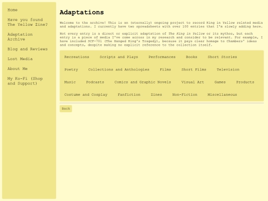 archive screenshot