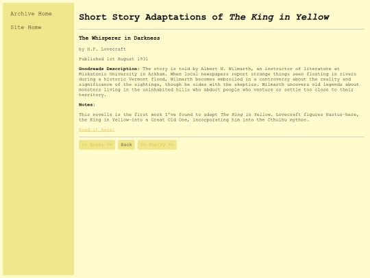 archive/stories screenshot