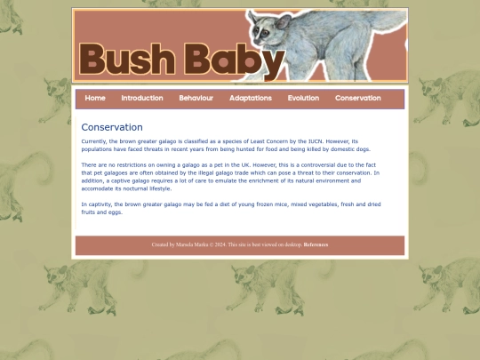 conservation screenshot