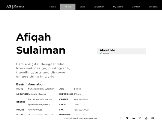 E-RESUME-WEBSITES/about screenshot