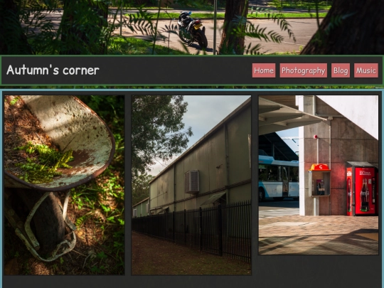 photography/portfolio/colour screenshot