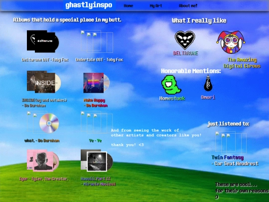 interests screenshot