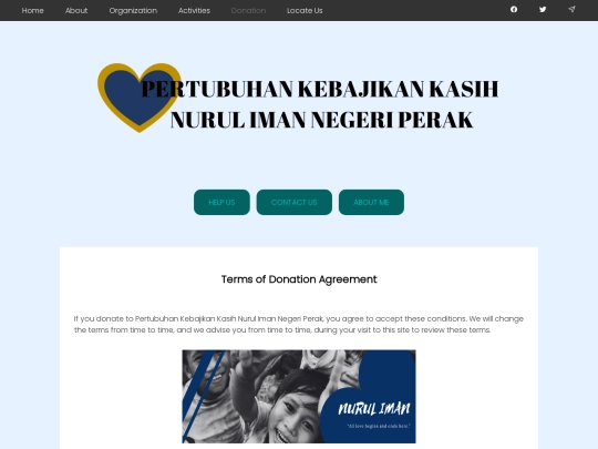 donation screenshot