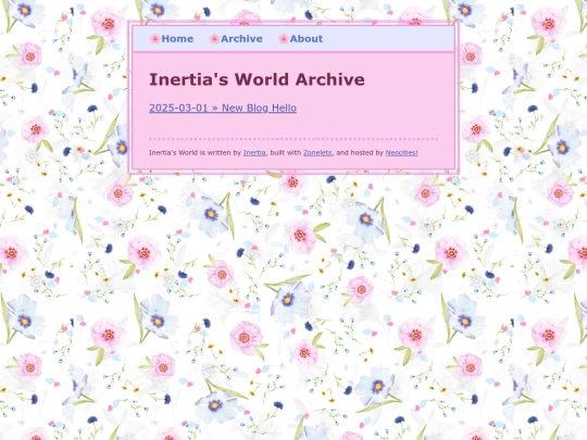 archive screenshot