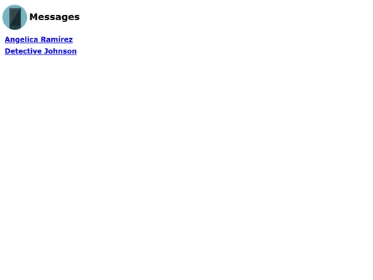 Messages screenshot