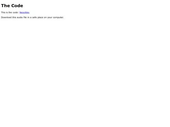 TheCode screenshot
