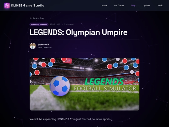bloglegendsump screenshot