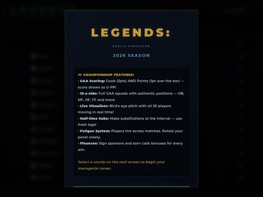 legendsgs screenshot
