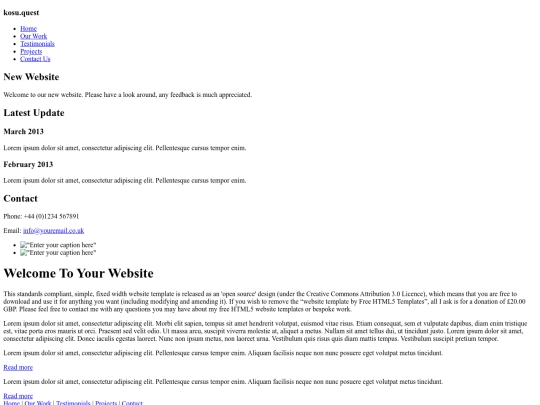 index screenshot