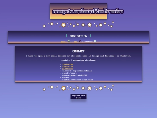 contact screenshot