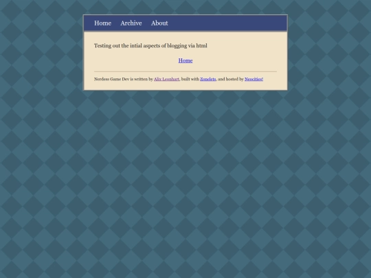 posts/Dev-Blog-Post-0-Academia-And-Nerdery screenshot