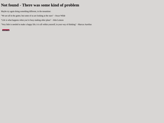 not_found screenshot