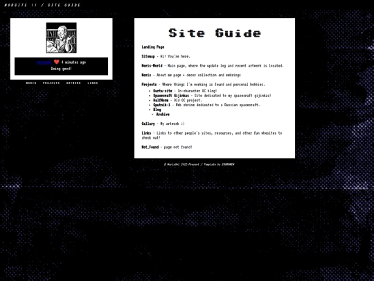 sitemap screenshot