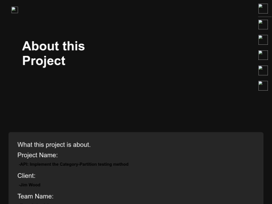 test screenshot