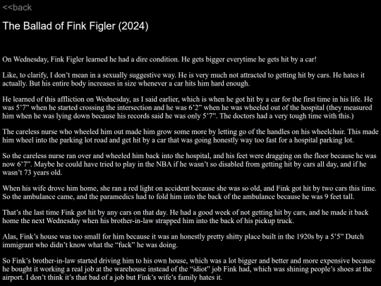 BalladOfFink screenshot