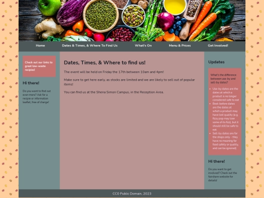datestimes screenshot
