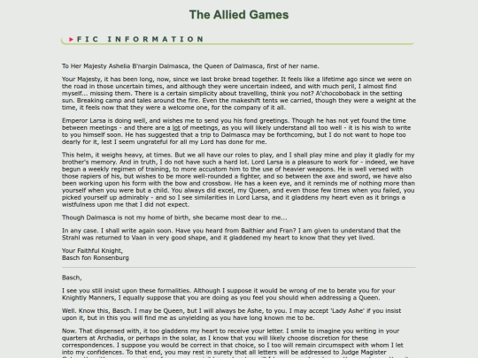 fanfic/ffxii/AsheBasch/The Allied Games screenshot