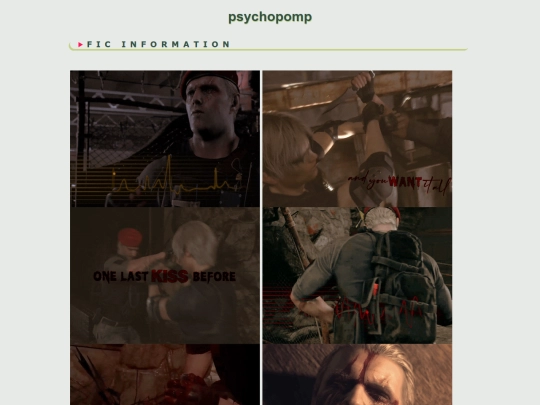 fanfic/resident evil/LeonKrauser/psychopomp screenshot