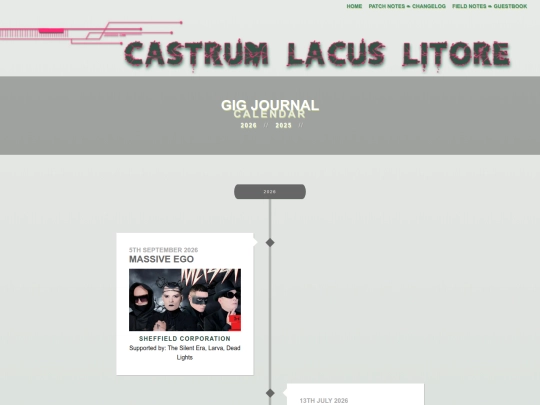 gig-journal screenshot