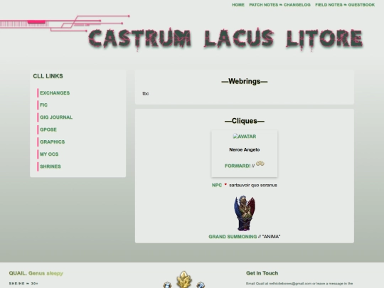 webringsandcliques screenshot