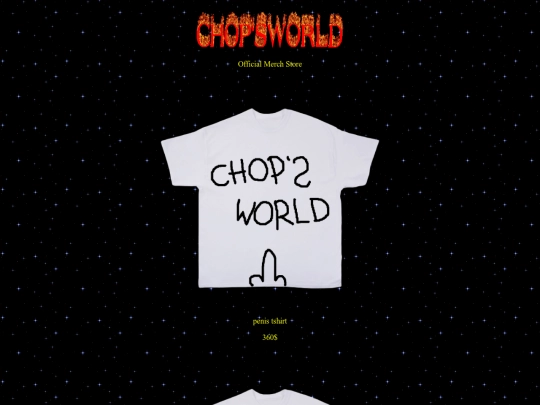 merch screenshot