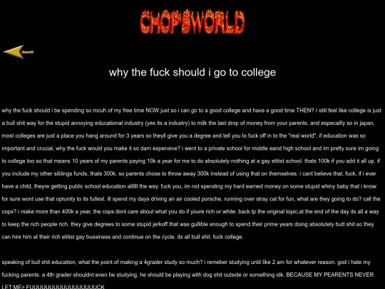 wtfiscollege screenshot