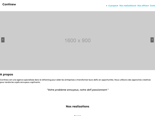 Continew3 screenshot