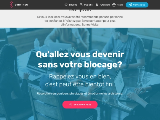 futourism/page1 screenshot