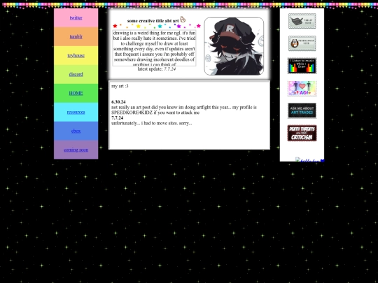 artblog screenshot