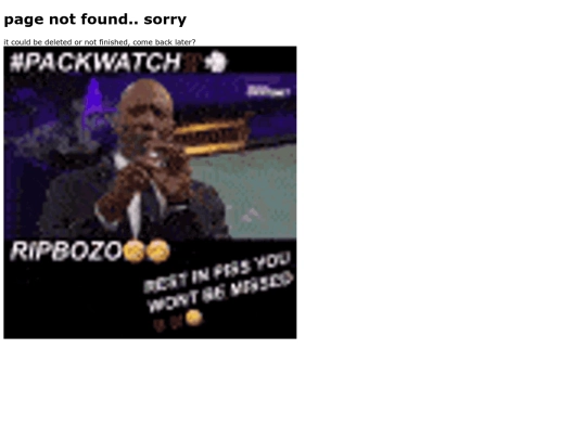 not_found screenshot