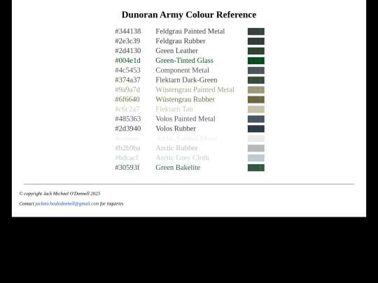 dunor-colour-ref screenshot