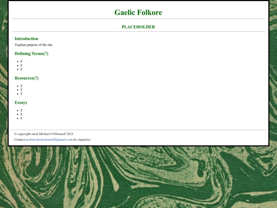gaelic_folklore screenshot