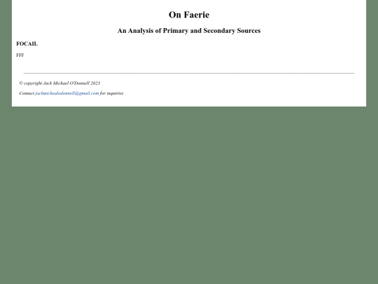 guidetofaerie screenshot