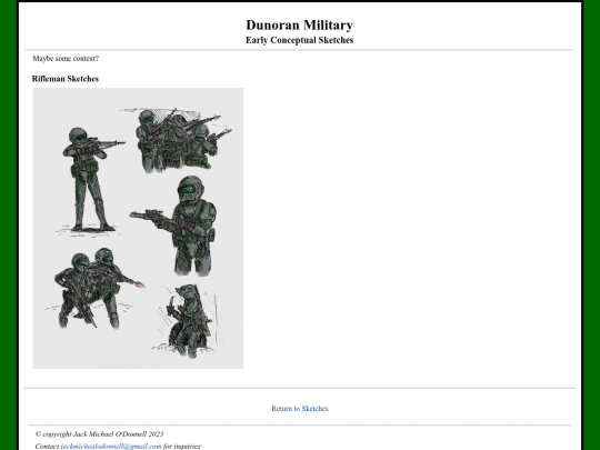 illustration/earlydunoranmilitarysketches screenshot