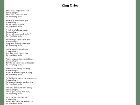 orfeo screenshot