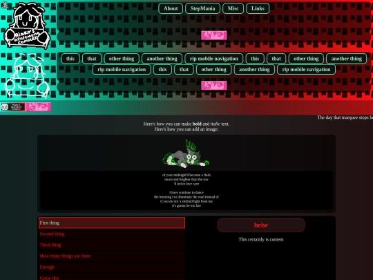 test screenshot