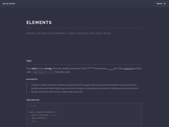 elements screenshot