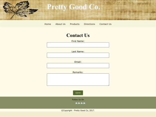 contact screenshot