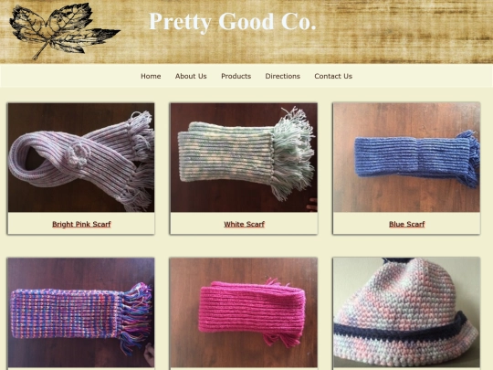 products screenshot