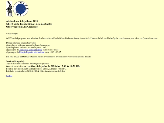 neoa/04jul2025 screenshot