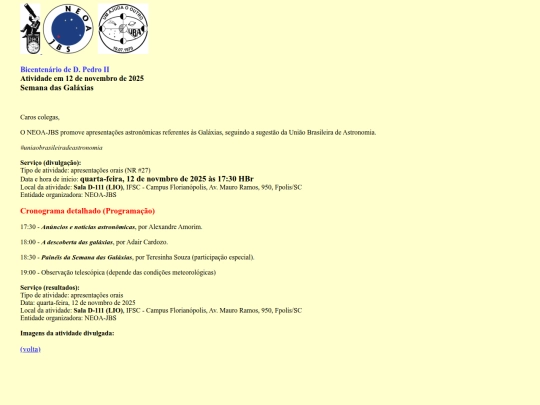 neoa/12nov2025 screenshot