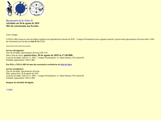 neoa/20ago2025 screenshot