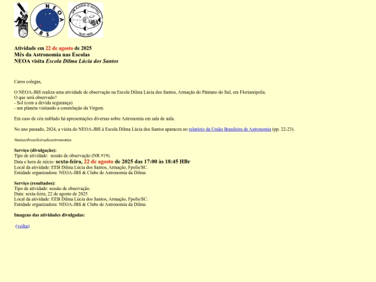 neoa/22ago2025 screenshot