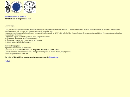 neoa/25jun2025 screenshot