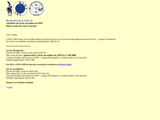 neoa/26nov2025 screenshot