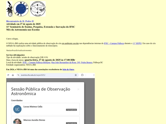 neoa/27ago2025 screenshot