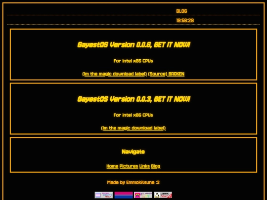 blog screenshot
