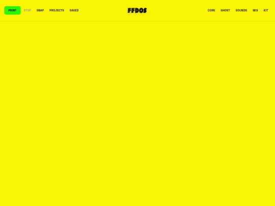 FFDOSYELLOW screenshot
