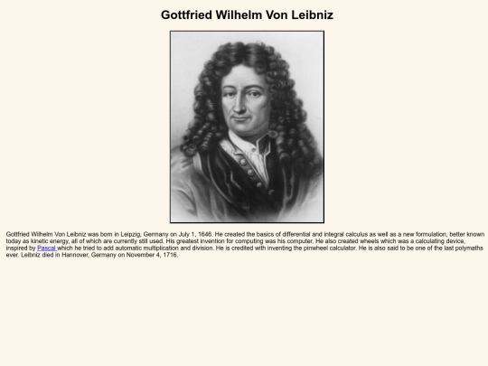 GottfriedWilhelmVonLeibniz screenshot
