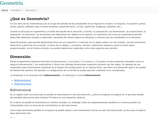 geometria/geometria screenshot